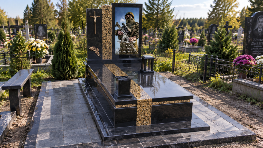 Де замовити елітні пам’ятники для військових у Києві? Де замовити елітні пам'ятники для військових